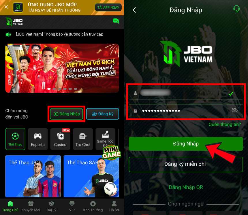 jbo sign in