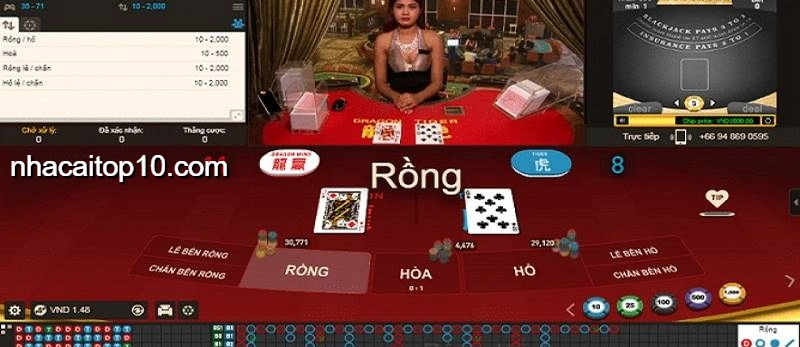 Luật chơi Rồng Hổ