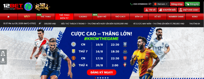 nhà cái 12BET
